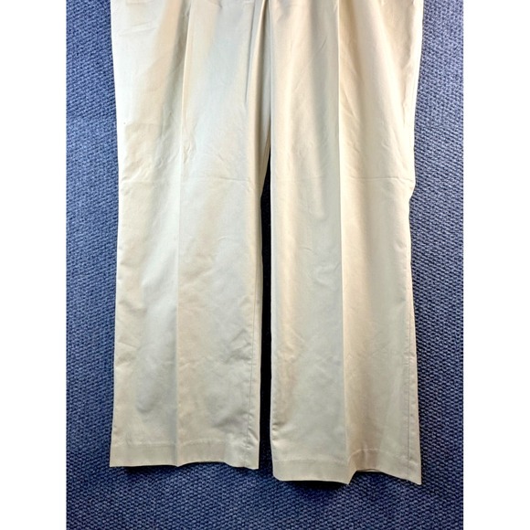NWT Vtg The Fox Collection Men's Pleated Khaki Pants 40x30 Made in USA JCPenney - Picture 7 of 14